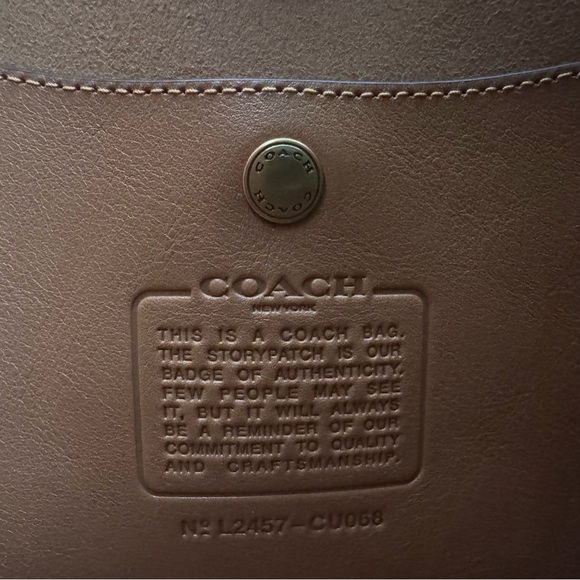 Coach Brooklyn 28 in Honey Brown - Picture 6 of 11